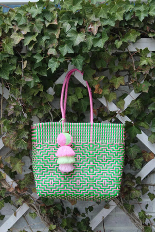 SCONSET PARADISE CITRON TOTE - LARGE