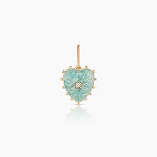 ISABEL AMAZONITE CHARM