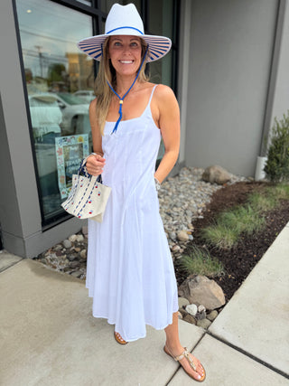 FITTED & FLARED SUNDRESS