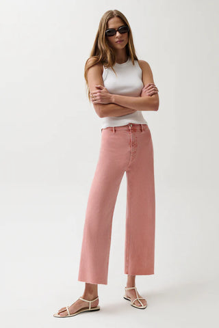 PENNY CROP WIDE LEG JEANS