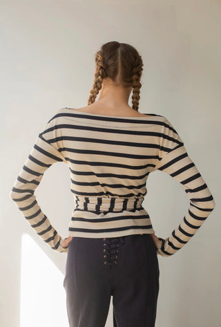 WRAPPED WAIST TOP