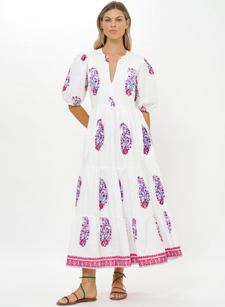 PUFF MAXI DRESS