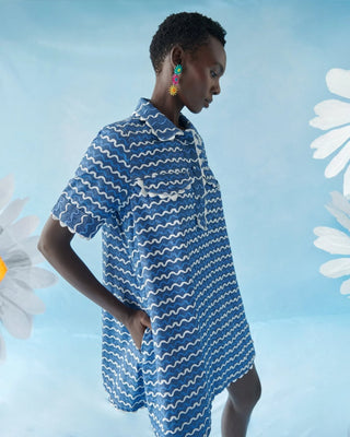 BLUEBERRY WAVE DRESS