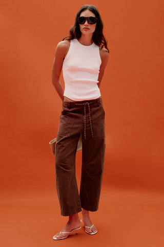 SABRINA  CURVED UTILITY PANTS
