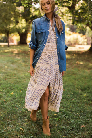 DENIM WESTERN SHIRT