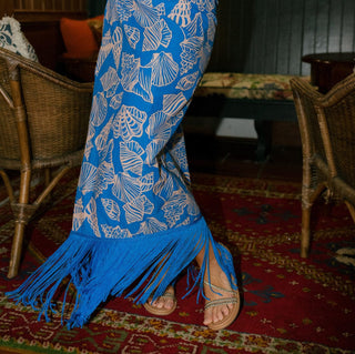 MERMAID RUBY FRINGE SARONG