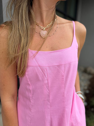 FITTED & FLARED SUNDRESS