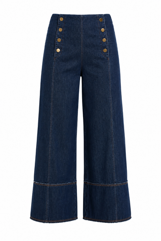 KAIA WIDE LEG DENIM