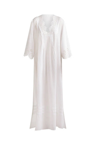 BRODERIE MAXI DRESS