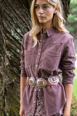 CORDUROY WESTERN SHIRT