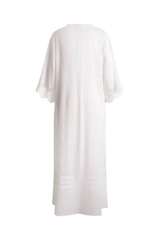 BRODERIE MAXI DRESS