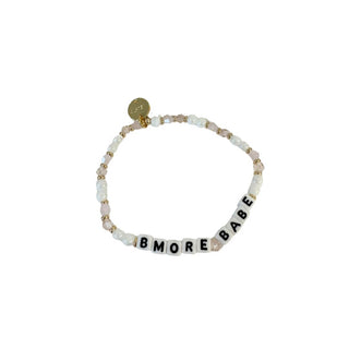 BMORE BABE BRACELET - PINK CHALK