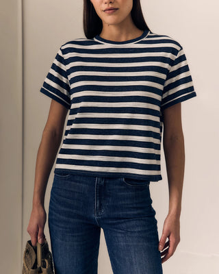 LINEN POPPY TEE