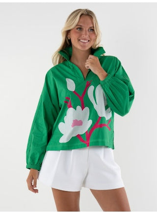 LONG SLEEVE POPPY TOP