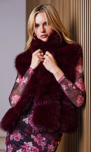 ROSARIO FAUX FUR VEST