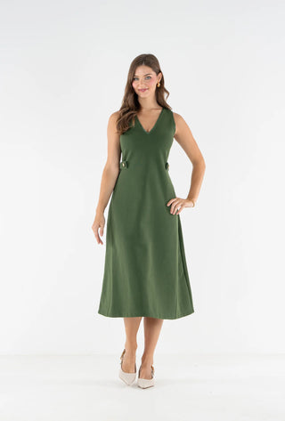 CLEO DRESS - BLACK FOREST