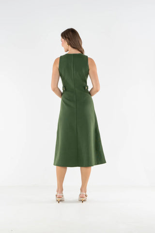 CLEO DRESS - BLACK FOREST
