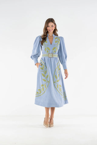 VALENTINA DRESS - BLU