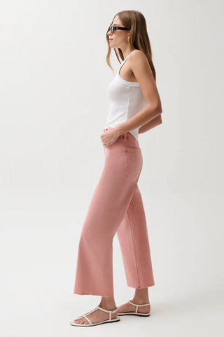 PENNY CROP WIDE LEG JEANS