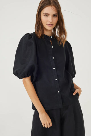 BUBBLE LINEN SHIRT