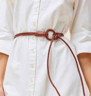 LOOP LEATHER BELT