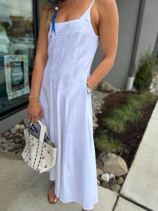 FITTED & FLARED SUNDRESS