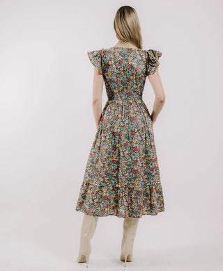EDEN MIDI DRESS