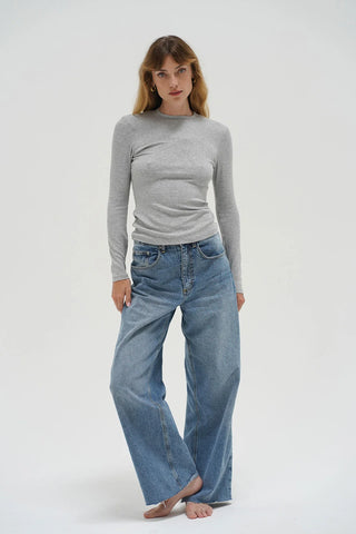 DALSTON RIBBED LONG SLEEVE