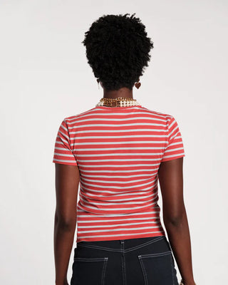 SUPER CREWNECK T STRIPE PIMA COTTON