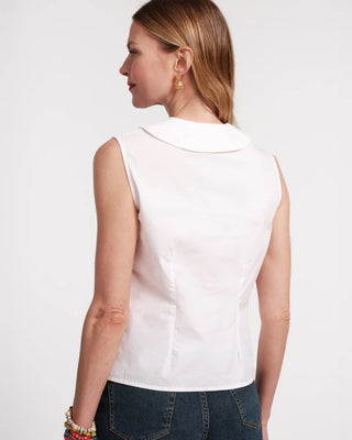 LOUISE COLLAR SHELL COTTON POPLIN