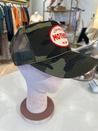 VINTAGE MOTHER PATCH HAT- CAMO