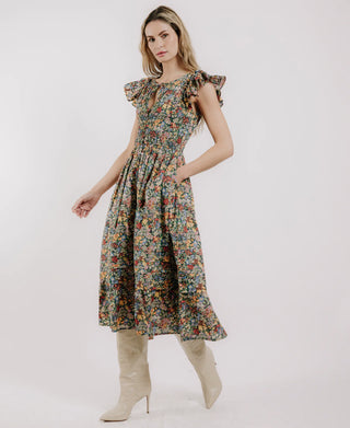 EDEN MIDI DRESS