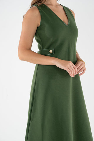 CLEO DRESS - BLACK FOREST