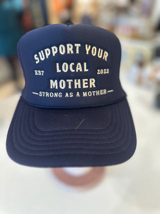 SUPPORT YOUR LOCAL MOTHER HAT- NAVY