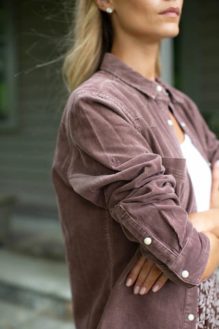 CORDUROY WESTERN SHIRT