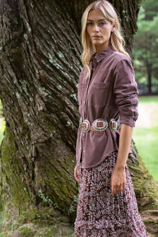 CORDUROY WESTERN SHIRT