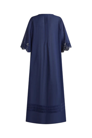 BRODERIE MAXI DRESS