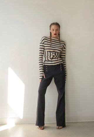 WRAPPED WAIST TOP