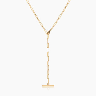 NATALIE TOGGLE LARIAT NECKLACE