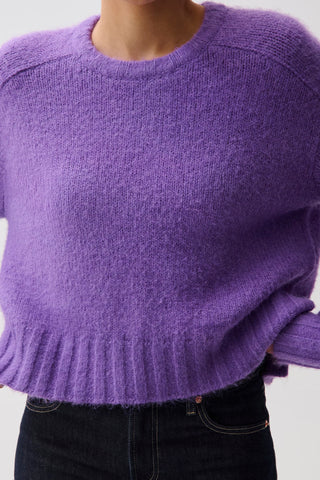 ADINA LONG SLEEVE CREW NECK SWEATER