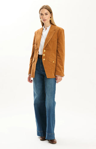 GOLDIE CORD BLAZER