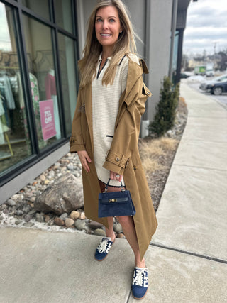 PALEY POLO CROCHET DRESS