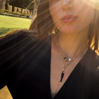 ISLA NOIR BEAD NECKLACE