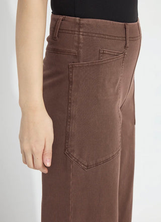 PENELOPE CURVED CUFFED DENIM