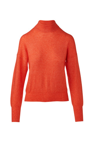 LOFTY MOCK NECK SWEATER - APEROL