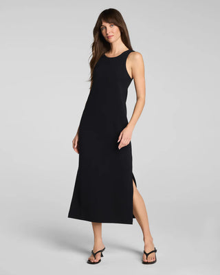SPANX AIRESSENTIALS FRENCH RIB MAXI TANK DRESS