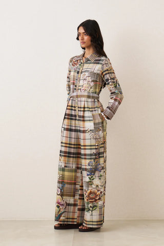 IVAR COLLARED JUMPSUIT