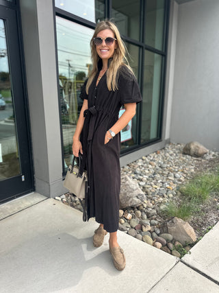 BRIA CORD DRESS