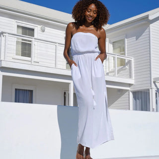 STRAPLESS BEACH DRESS