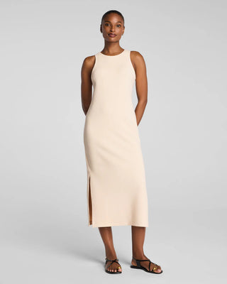 SPANX AIRESSENTIALS FRENCH RIB MAXI TANK DRESS